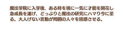 覚醒の大魔導 エルウィンの説明